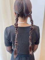 【ヘアアレンジ】ツインヘアセット