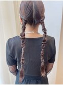 【ヘアアレンジ】ツインヘアセット