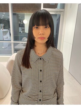 ローレンアオ(LOREN AO) 【LOREN AO】ぷつっとカット/フェイスレイヤー/地毛風カラー