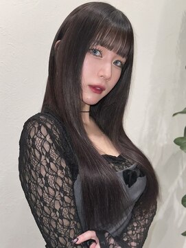 ハチ(HACHI) エクステ染めで色落ちも同じに