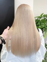 ロイス 神宮前(ROIS)&nbsp;ミルクティーベージュ/ダブルカラー/ケアブリーチ/ハイトーン