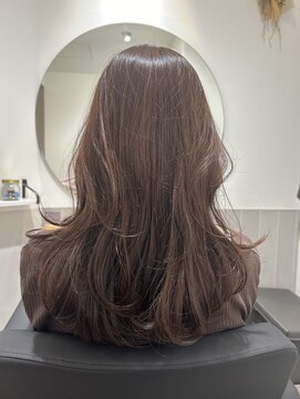 オーク(O.a.K) 大人チョコレートブラウン韓国風レイヤーカット