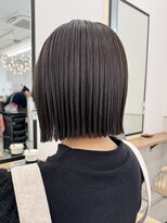 サンド 大阪梅田(sand)&nbsp;＠hitoshi__sand /黒髪/ネビージュ/小顔/ワンレン/大阪梅田