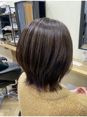 【ボブレイヤー×艶ブラウン】メルティーカラー/鎌取/林愛華