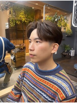 メンズサロン クロムス 梅田茶屋町店(Men's salon clomus) センターパート