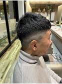 刈り上げ　フェード　ツーブロック