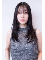 ハバナ 立川(HAVANA)&nbsp;韓国レイヤー顔周りカット透明感カラー髪質改善艶髪シースルー