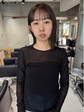 ローレン(LOREN) イメチェン/ホワイトブロンド/外ハネボブ/ワイドバング/栄/久屋