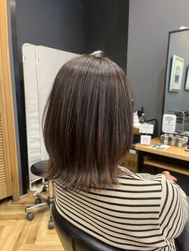 アルター(aL ter) ミディアムレイヤー［ミニウルフ/チェリーブラウン］長野歌穂