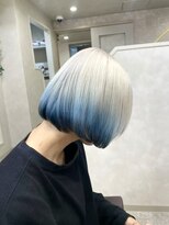 アンドソー 池袋(&so.)&nbsp;ホワイトブロンド/裾カラー/グラデーション/池袋