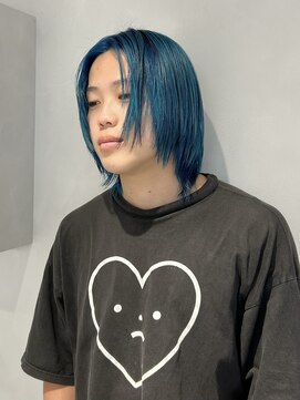 フォト イケブクロ(foto IKEBUKURO) メンズウルフ/ブリーチ/デザインカラー