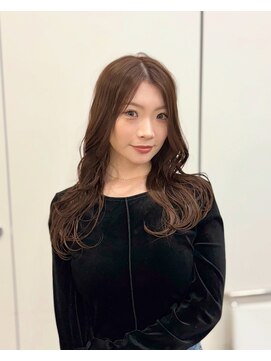 ディジョン(Dijon) 韓国顔まわりレイヤーカットグレージュオリーブベージュブラウン