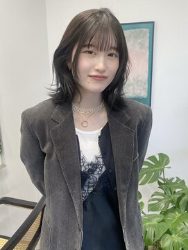 ヌヌ 渋谷 原宿 明治神宮前(nunu) レイヤーカット/ブリーチなしカラー/赤みなしカラー