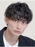 札幌メンズパーマ波巻きスパイラルパーマ波巻きパーマフェード