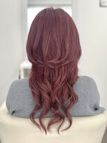 シャルムパリス(charme paris) ピンクカラー ローズピンク ウルフ 髪質改善トリートメント