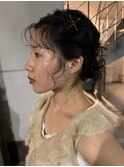 ふわふわアレンジ/アレンジスタイル/ヘアセット