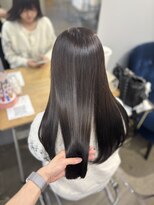 リラクオーレ 三宮 元町(LIRA CUORE)&nbsp;ショコラブラウン×酸性縮毛矯正