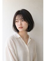 ビビ バイ マグ 岡谷店(bivi by Mag)&nbsp;大人可愛い◎小顔見えナチュラルボブ