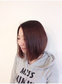 ☆前下がりボブスタイル☆