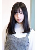 大人可愛い☆艶ストレートスタイル