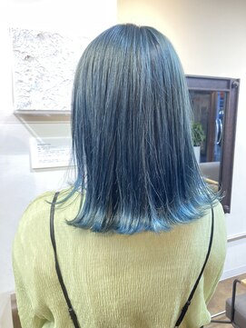 コレット ヘアー 大通(Colette hair) ターコイズ★