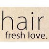 ヘアーフレッシュラブ(Hair Fresh Love)のお店ロゴ