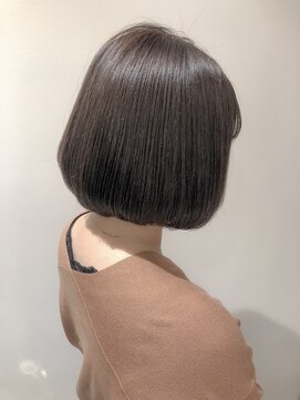 ロンド エスポワール 錦糸町(Lond espoir) 【武井俊樹】ナチュラルストレートボブ_ヌーディアッシュ