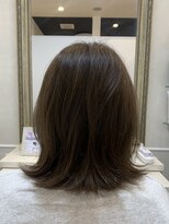 レヴィア(revia)&nbsp;ニュアンスパーマ×グレージュカラー[水戸/髪質改善/ヘッドスパ]