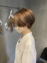 フレーム なんば店(FRAME) ▽ブリーチ×ショート