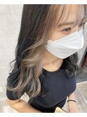 フェイスフレーミング☆ブルージュ×ホワイトベージュ