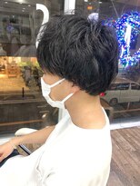 ヘッズ 本八幡店(HEADS)&nbsp;MEN'S HAIR  センターパート　ツイストスパイラル　コンマヘア