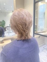 シェルバイコソラ(SHELL by kosora)&nbsp;白髪を活かしたホワイトミルクティー