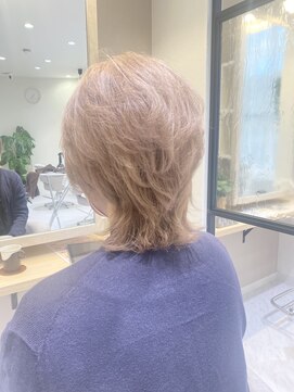 シェルバイコソラ(SHELL by kosora) 白髪を活かしたホワイトミルクティー