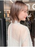 前下がりショートボブ大人可愛い表参道