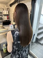 ノス 表参道(NOOS)&nbsp;表参道駅/レイヤーカット/顔周り/前髪カット/酸性ストレート