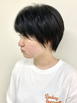 フォーク FOLK 【FOLK】暗くても透明感ブルージュ☆似合わせ奥行きショート♪