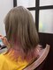 ヘアーアンドエステ サニープレイス(Hair&Esthe Sunny Place)の写真/"トレンド×なりたい"を掛け合わせたあなただけのカラーをご提案＊透明感・艶感を演出してくれます。