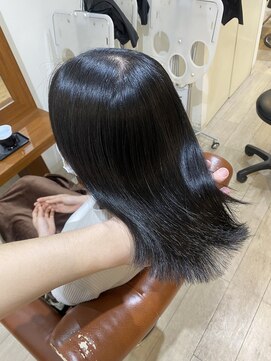 ソワン ドゥ ブレス エルネ 立花店(soin de brace elne) 髪質改善/酸性ストレート/ビカクストレート/縮毛矯正/ボブ/艶髪