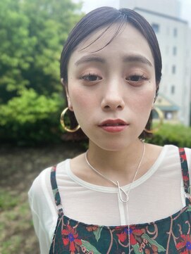 コットン(cotton) 外ハネボブ&グレージュカラー