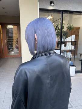 ダーツ(darts) "darts マツダレン" 【ハイトーンボブ×ペールブルー】