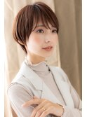 ステップボーンカット美髪マッシュショートY戸田公園30代40代!