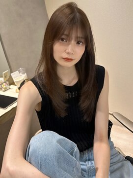 トッカ 赤羽アネックス店(tocca) 韓国/夏/オリーブベージュ/レイヤーカット/赤羽/顔周りカット