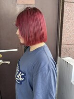 サロンドミルク 溝の口店(salon de MiLK)&nbsp;10代20代30代/ボブ/ミニボブ/ワインレッド［溝の口］