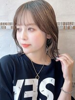 シルクレイ 新宿店(Silk-lei)&nbsp;大人可愛いくびれボブ　垢抜け◎インナーカラー 新宿