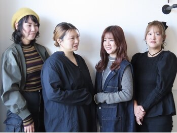 クオン(kuon)の写真/女性スタイリストならではの目線と細やかな提案が嬉しい◎髪質改善サロン!《金沢/野々市》