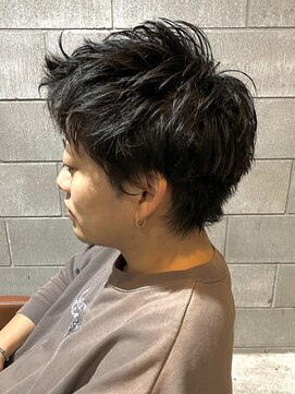 ミーサ バイ ブレイク(mysa by BREK) 黒髪/刈り上げないショート/スパイキーショート