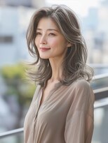 アルトリスト(Altruist Aging×HAIR&SPA)&nbsp;☆オリーブグレーココアベージュ小顔クラゲヘアー/黒髪/髪質改善