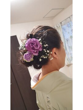 ルシードスタイル ナチュールトゥ(LUCIDO STYLE nature to) ヘアアレンジ/袴/卒業式