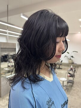 ノートエートル 西金沢(Nought etre) パーマ10代20代30代レイヤーカット