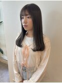 髪質改善ストレート×イルミナカラー◯担当ももこ